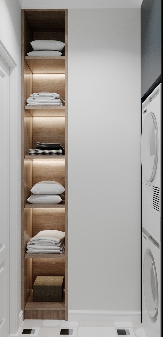 Фотография: Прочее в стиле Современный, Квартира, Проект недели, Москва, 4 и больше, Более 90 метров, Екатерина Третьякова, Tretiakova Interior – фото на INMYROOM