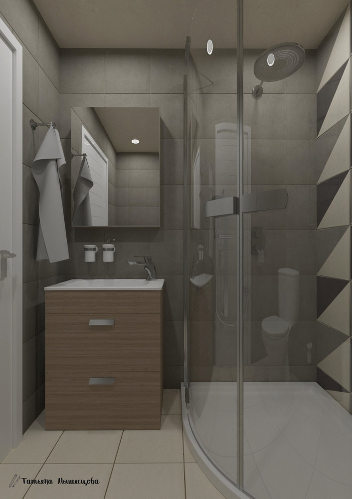 Фото из портфолио Проект "49 метров комфорта" – фотографии дизайна интерьеров на INMYROOM Фото из портфолио Проект "49 метров комфорта" – фотографии дизайна интерьеров на INMYROOM