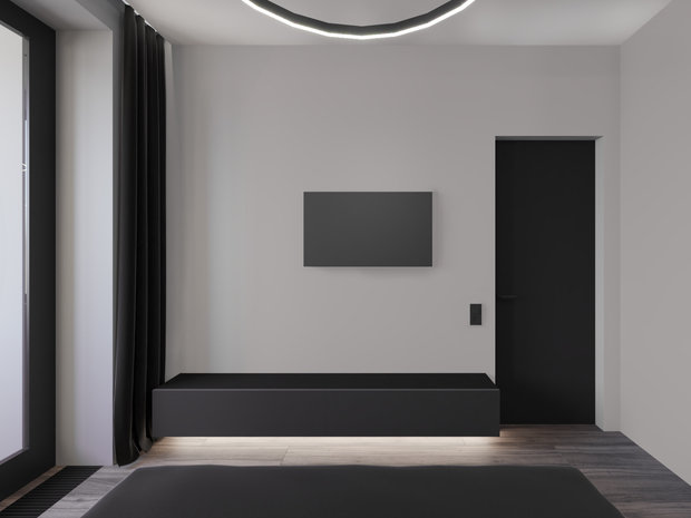 Фото из портфолио Дизайн-проект квартиры в ЖК Октябрьское поле 36 м2 – фотографии дизайна интерьеров на INMYROOM