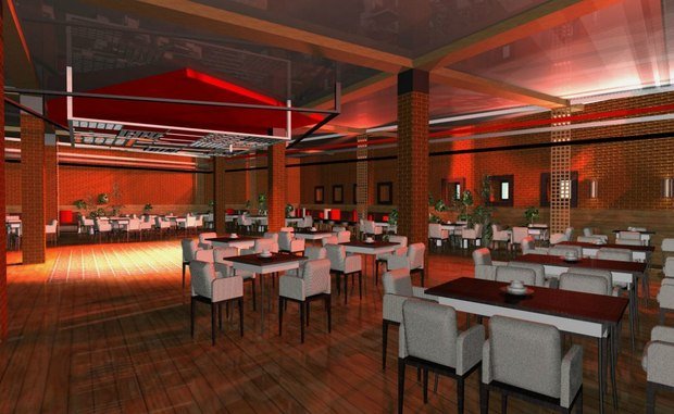 Фото из портфолио ✯ Спорт-бар(РФ) ✯ – фотографии дизайна интерьеров на INMYROOM