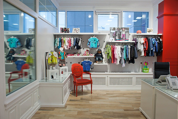 Фото из портфолио Офис бутик французской детской одежды CATIMINI – фотографии дизайна интерьеров на INMYROOM
