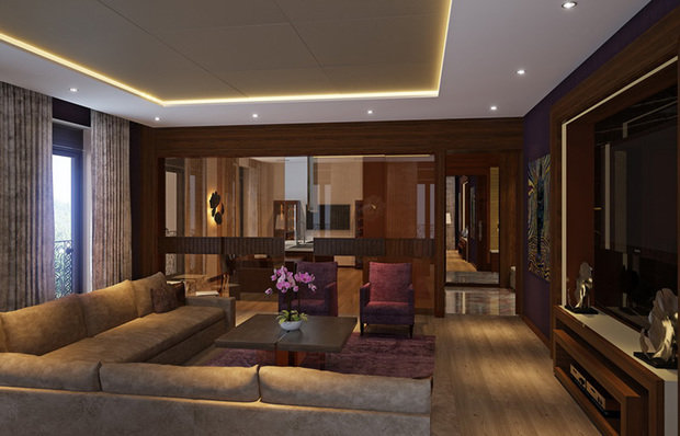 Фото из портфолио Квартира в стиле Альберто Пинто – фотографии дизайна интерьеров на INMYROOM