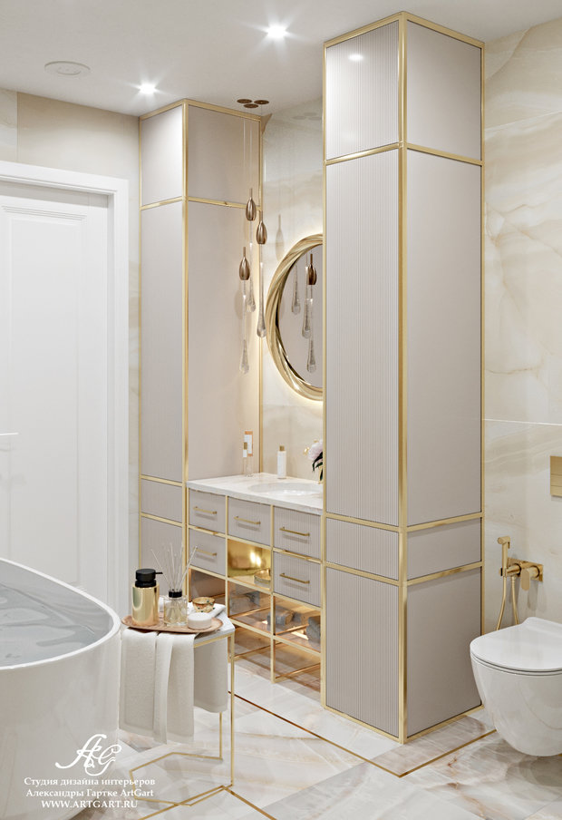 Фото из портфолио Квартира в ЖК Prime Park – фотографии дизайна интерьеров на INMYROOM