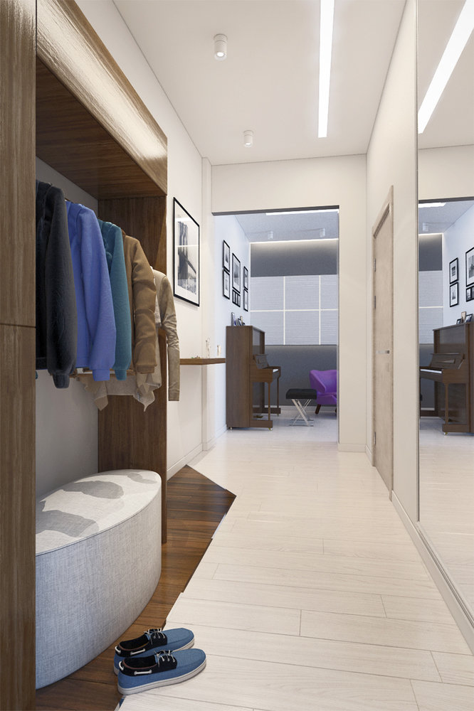 Фото из портфолио 2-х комнатная квартира в Москве – фотографии дизайна интерьеров на INMYROOM Фото из портфолио 2-х комнатная квартира в Москве – фотографии дизайна интерьеров на INMYROOM