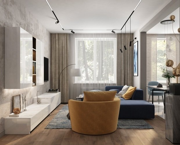 Фото из портфолио ЖК РОДНОЙ ГОРОД – фотографии дизайна интерьеров на INMYROOM