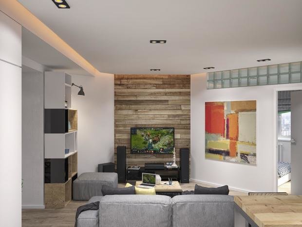 Фото из портфолио Apartment #6 – фотографии дизайна интерьеров на INMYROOM