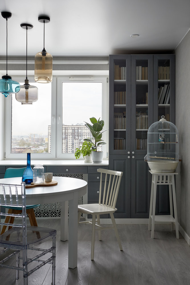 Фотография: Кухня и столовая в стиле Современный, Квартира, Проект недели, Санкт-Петербург, 3 комнаты, 60-90 метров, Нина Симонова – фото на INMYROOM Фотография: Кухня и столовая в стиле Современный, Квартира, Проект недели, Санкт-Петербург, 3 комнаты, 60-90 метров, Нина Симонова – фото на INMYROOM