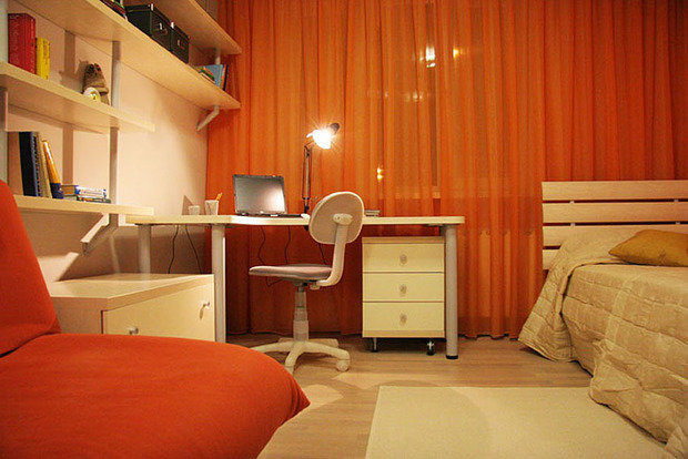 Фото из портфолио Оранжевое настроение – фотографии дизайна интерьеров на INMYROOM