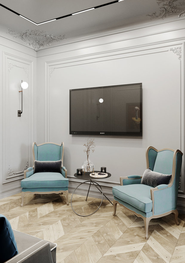 Фото из портфолио Проект "Бантики & Косички" – фотографии дизайна интерьеров на INMYROOM