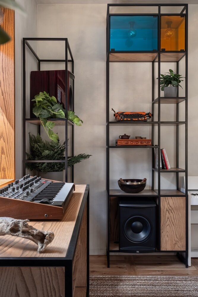 Фотография: Гостиная в стиле Современный, Эклектика, Эко, Проект недели, Дом и дача, Кирпичный дом, Более 90 метров – фото на INMYROOM