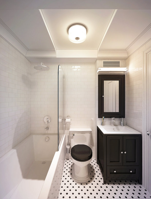 Фотография: Ванная в стиле Хай-тек – фото на INMYROOM