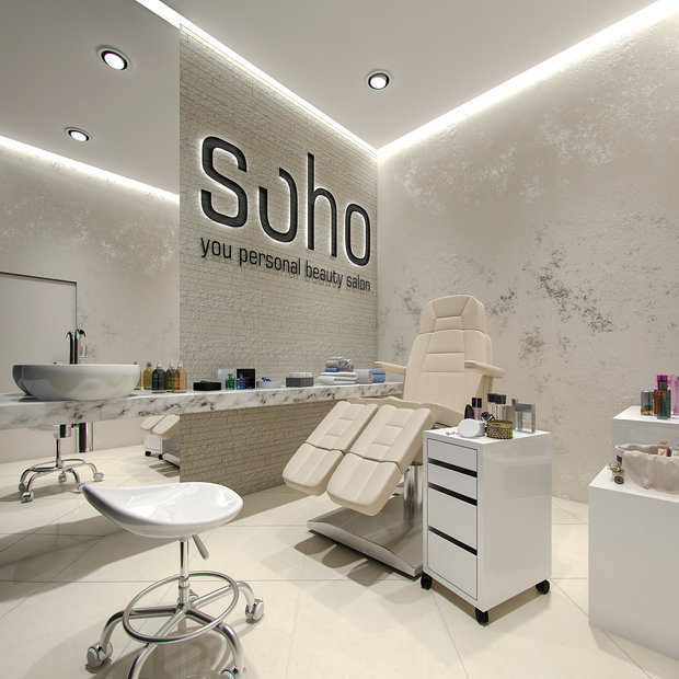 Фото из портфолио салон красоты SOHO  – фотографии дизайна интерьеров на INMYROOM
