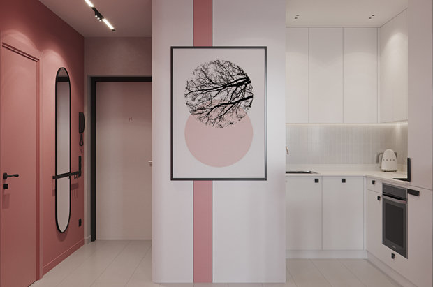 Фото из портфолио ДИЗАЙН МАЛОГАБАРИТНОЙ КВАРТИРЫ, 33 М2 – фотографии дизайна интерьеров на INMYROOM