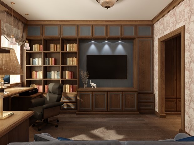 Фото из портфолио Проект квартиры в ЖК "Доминион" – фотографии дизайна интерьеров на INMYROOM