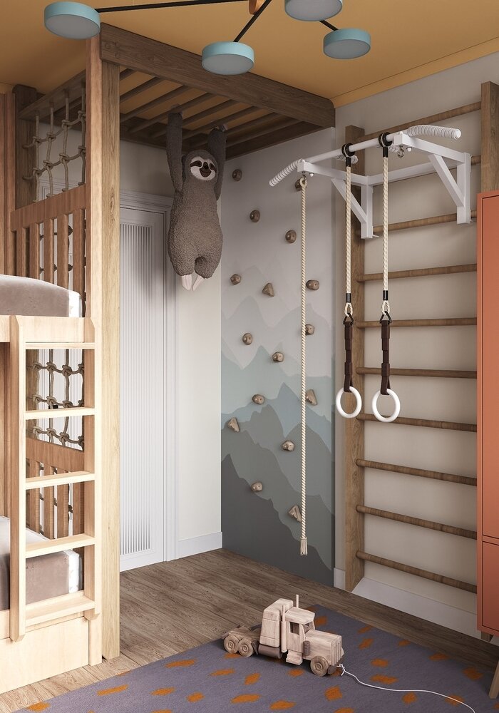 Фотография: Детская в стиле Современный, Квартира, Проект дня, Московская область, Ирина Собыленская, 3 комнаты, 40-60 метров, Монолитно-кирпичный – фото на INMYROOM Фотография: Детская в стиле Современный, Квартира, Проект дня, Московская область, Ирина Собыленская, 3 комнаты, 40-60 метров, Монолитно-кирпичный – фото на INMYROOM