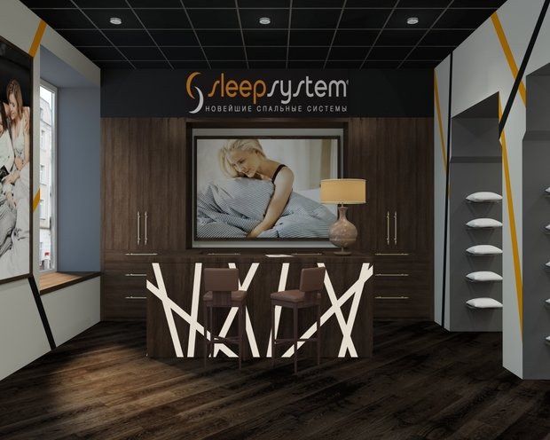 Фото из портфолио Шоу-рум "Sleep System" в г. Москва – фотографии дизайна интерьеров на INMYROOM