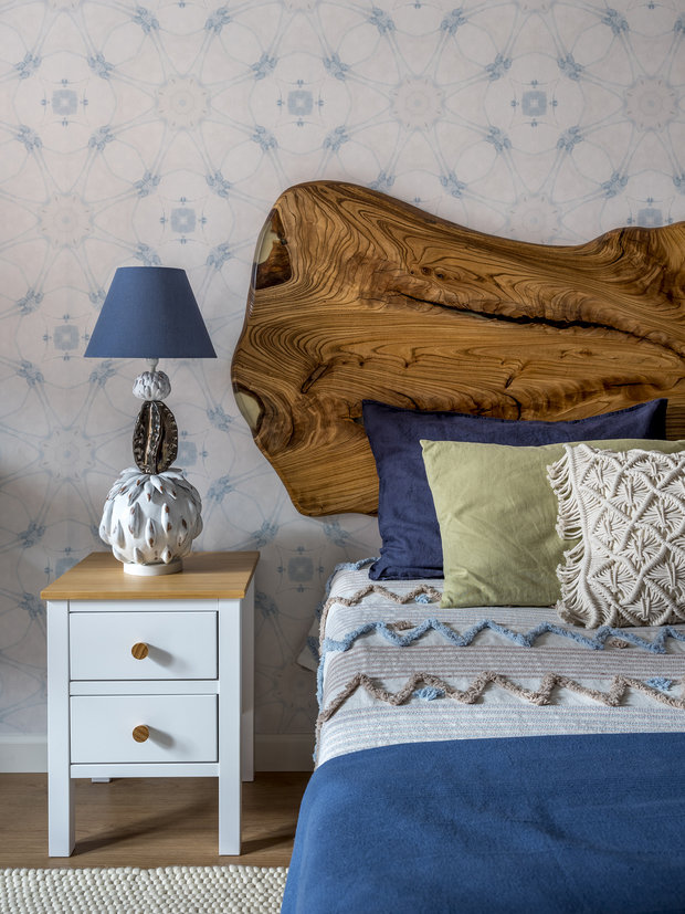 Фотография: Спальня в стиле Скандинавский, Эко, Современный, Эклектика, Квартира, Проект недели, Химки, ЖК «Город Набережных», 4 и больше, 60-90 метров, Катя Чистова – фото на INMYROOM