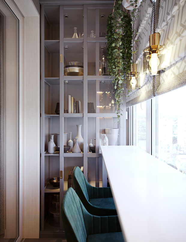 Фото из портфолио  Apartment «Gorod»  – фотографии дизайна интерьеров на INMYROOM