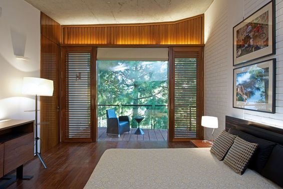 Фотография: Спальня в стиле Минимализм, Дом, Дома и квартиры – фото на INMYROOM Фотография: Спальня в стиле Минимализм, Дом, Дома и квартиры – фото на INMYROOM