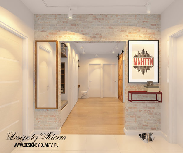 Фото из портфолио Коридор Лофт – фотографии дизайна интерьеров на INMYROOM