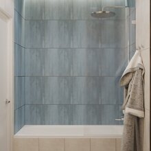Фото из портфолио Ванная 3,2 м2 – фотографии дизайна интерьеров на INMYROOM