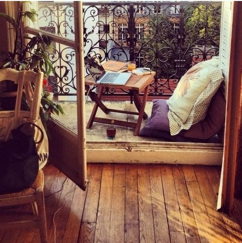 Фотография: Балкон, Терраса в стиле Прованс и Кантри, Декор интерьера, Малогабаритная квартира, Квартира, Дома и квартиры – фото на INMYROOM