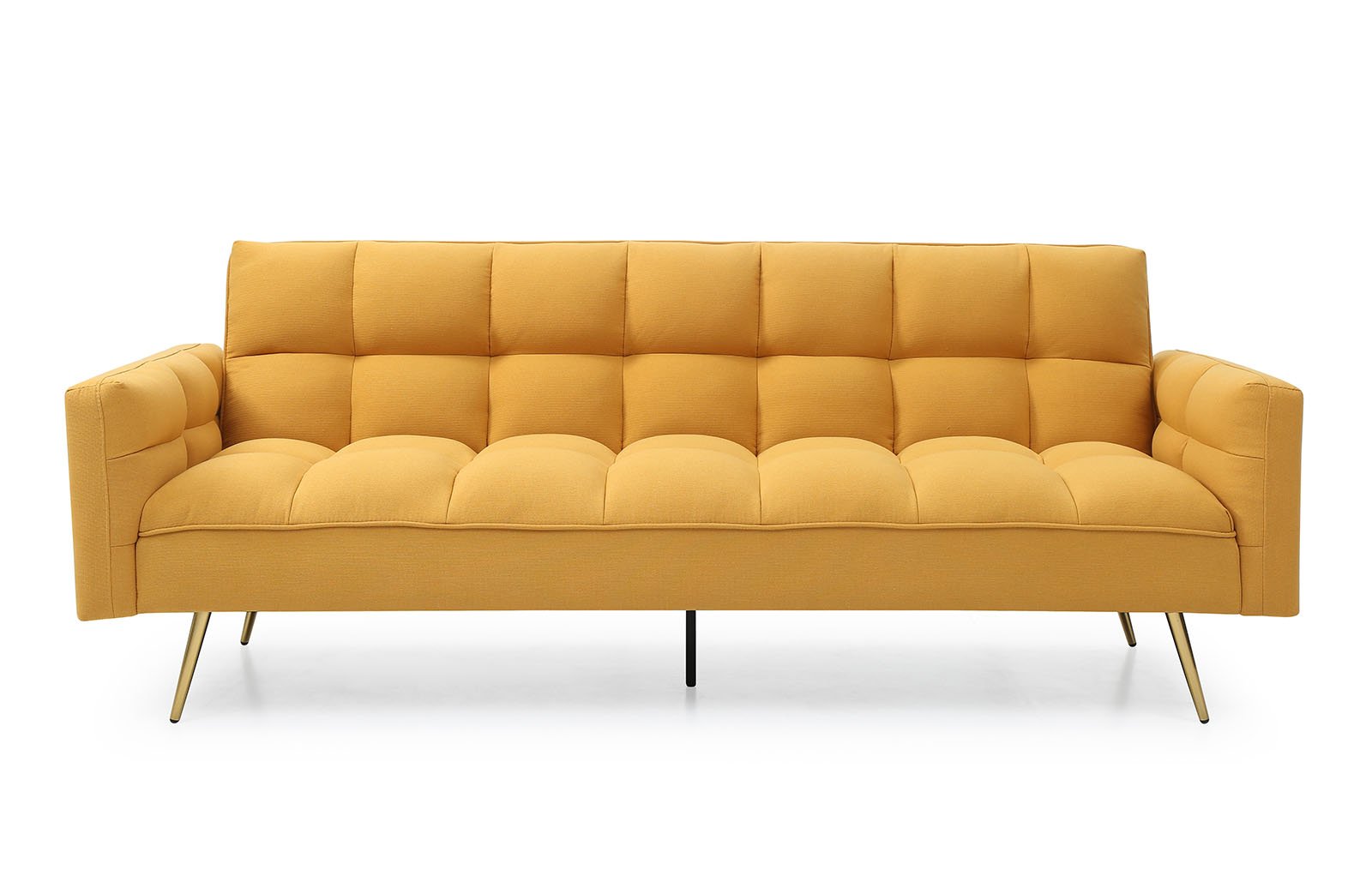 Диван-кровать Madrid желтого цвета