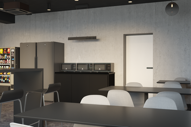 Фото из портфолио Зона питания сотрудников офиса – фотографии дизайна интерьеров на INMYROOM