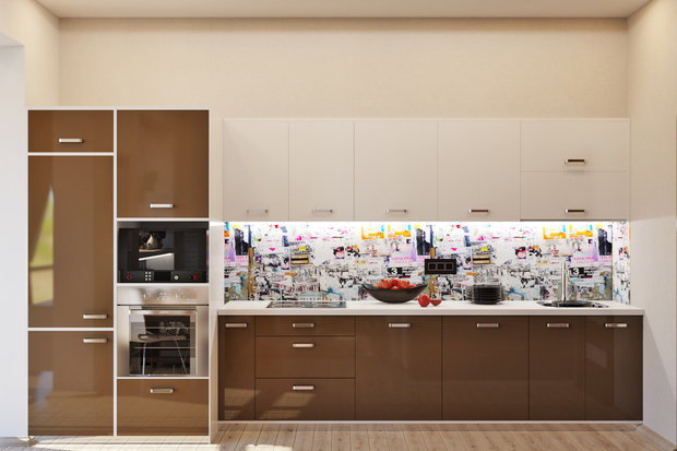 Фото из портфолио Кухня гостиная в современном стиле  – фотографии дизайна интерьеров на INMYROOM