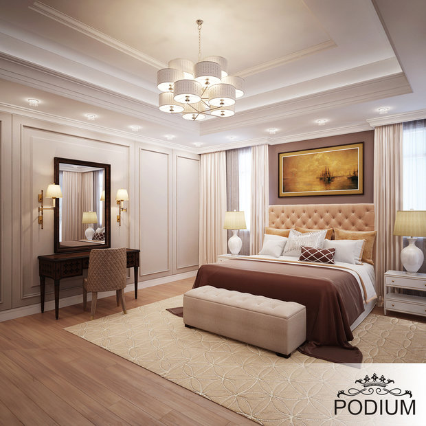 Фото из портфолио Master bedroom, частная вилла Дубаи – фотографии дизайна интерьеров на INMYROOM