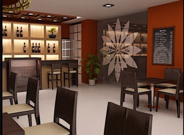 Фото из портфолио Эко-Кафе "UNIQUE Organic Bar" – фотографии дизайна интерьеров на INMYROOM