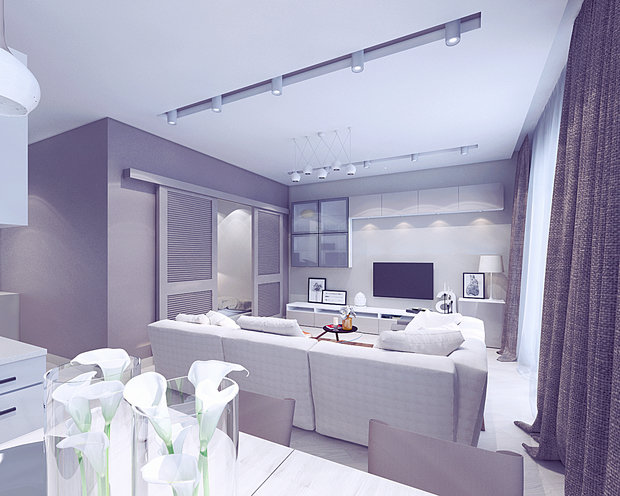 Фото из портфолио Интерьер ЖК Ромашкино – фотографии дизайна интерьеров на INMYROOM