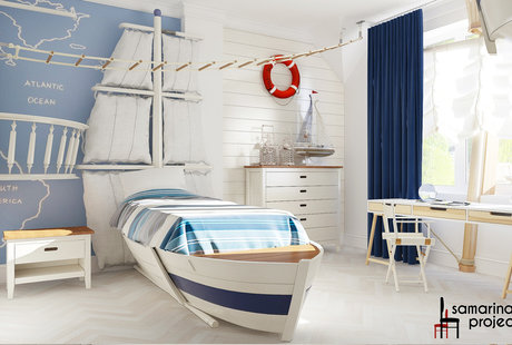 "Детская комната юного шкипера"