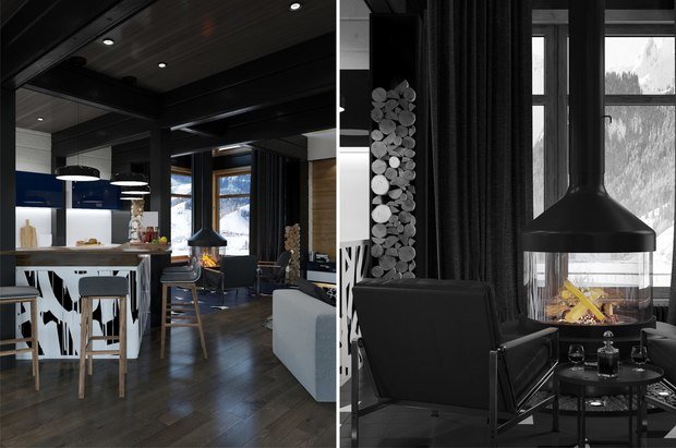 Фото из портфолио Дом из бруса 1-ый этаж – фотографии дизайна интерьеров на INMYROOM