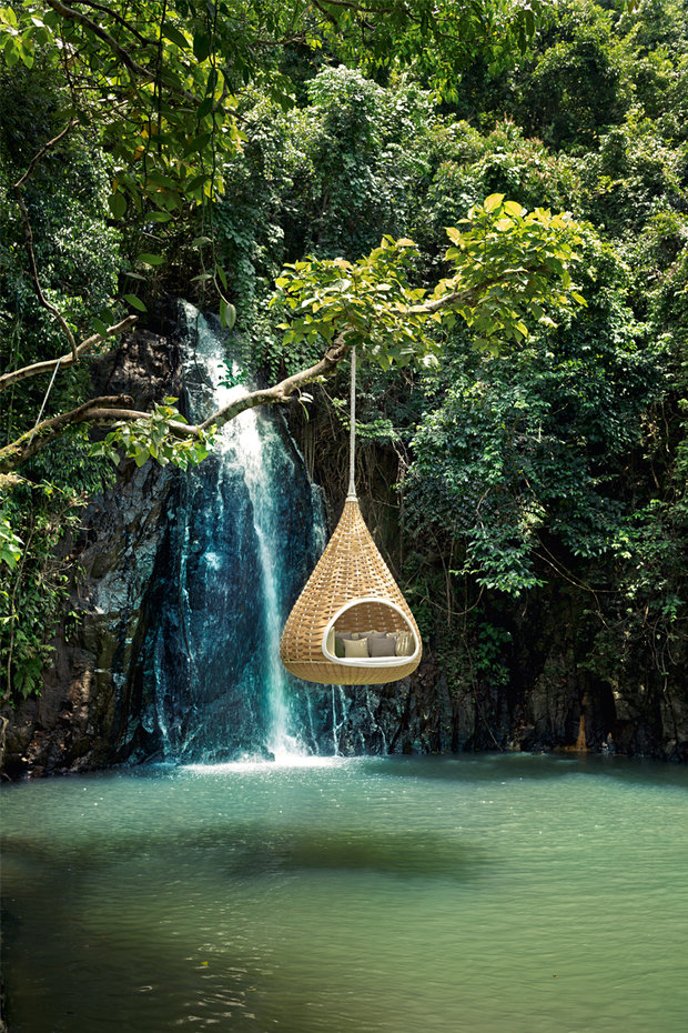 Фотография: Ландшафт в стиле Прованс и Кантри, Современный, Декор интерьера, Мебель и свет, Дача, Кресло, Для дачи и сада – фото на INMYROOM