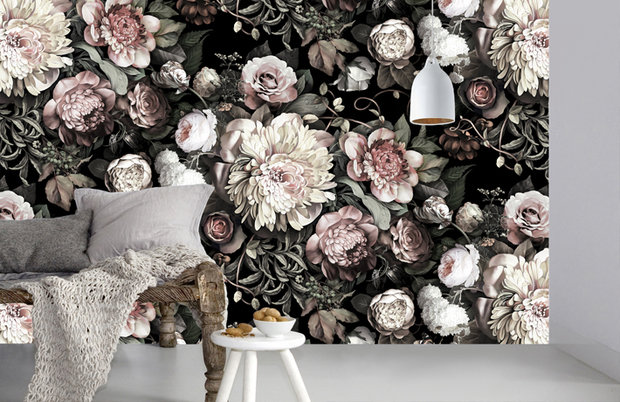 Фото из портфолио Цветочные обои – носители женской души! – фотографии дизайна интерьеров на INMYROOM
