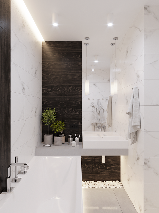 Фото из портфолио Бетон и дерево – фотографии дизайна интерьеров на INMYROOM