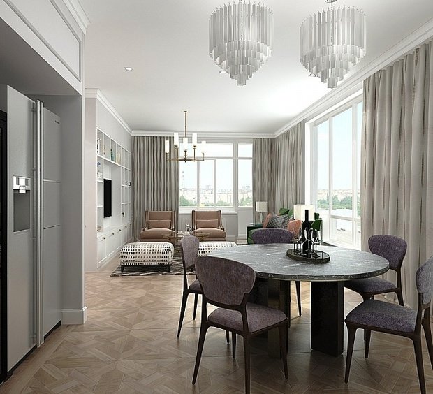 Фото из портфолио ЖК Истра-Парк – фотографии дизайна интерьеров на INMYROOM