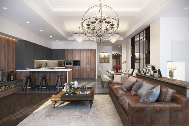 Фото из портфолио Романтика загородной жизни – фотографии дизайна интерьеров на INMYROOM