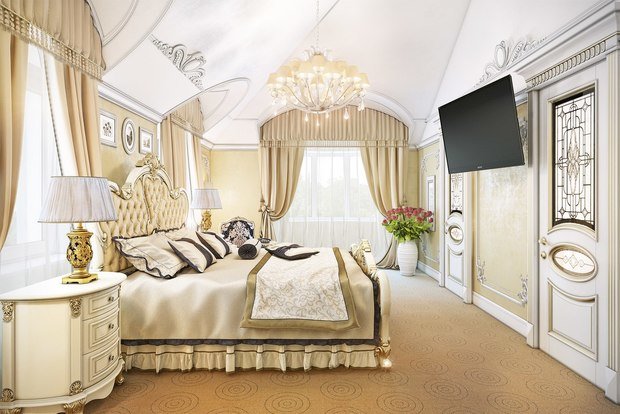Фото из портфолио Торжественная классика – фотографии дизайна интерьеров на INMYROOM