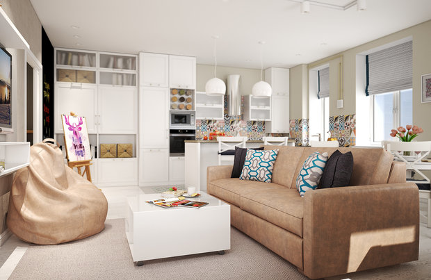 Фото из портфолио Таунхаус по-шведски – фотографии дизайна интерьеров на INMYROOM