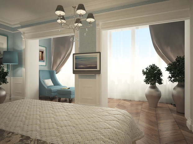 Фото из портфолио Спальня для молодой девушки – фотографии дизайна интерьеров на INMYROOM