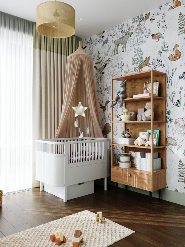 Фотография: Детская в стиле Современный, Квартира, Проект недели, Москва, 4 и больше, Более 90 метров, DSGN HUB – фото на INMYROOM