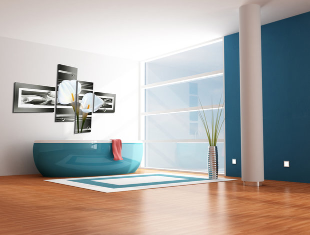 Фото из портфолио Модульные картины – фотографии дизайна интерьеров на INMYROOM