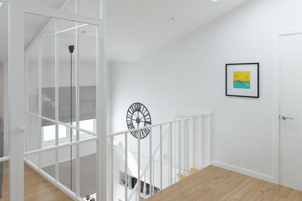 Фотография: Прихожая в стиле Скандинавский, Квартира, Проект недели, Химки, Geometrium, ЖК «Город Набережных» – фото на INMYROOM