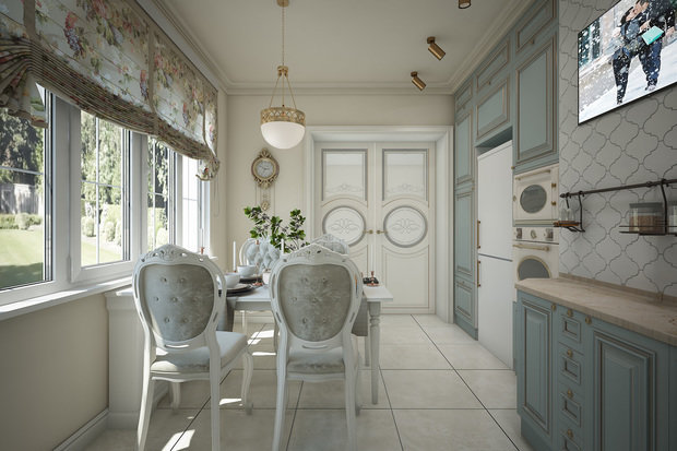 Фото из портфолио Кухня в стиле прованс – фотографии дизайна интерьеров на INMYROOM