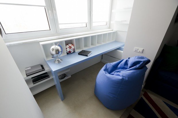 Фотография: Балкон, Терраса в стиле Современный, Квартира, Дома и квартиры, Москва – фото на INMYROOM