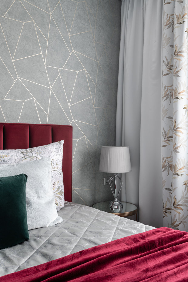 Фотография: Спальня в стиле Современный, Дом, Проект недели, Московская область, 2 комнаты, 60-90 метров, Оксана Савчук, Ирина Бакланова – фото на INMYROOM