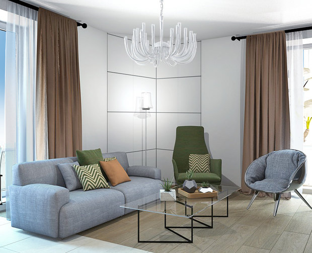 Фото из портфолио Минимализм в цвете – фотографии дизайна интерьеров на INMYROOM