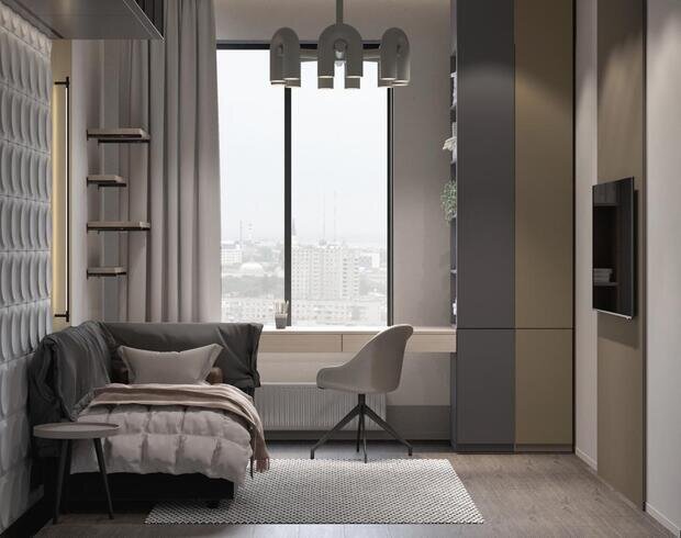 Фото из портфолио ЖК SHOME Кабинет – фотографии дизайна интерьеров на INMYROOM